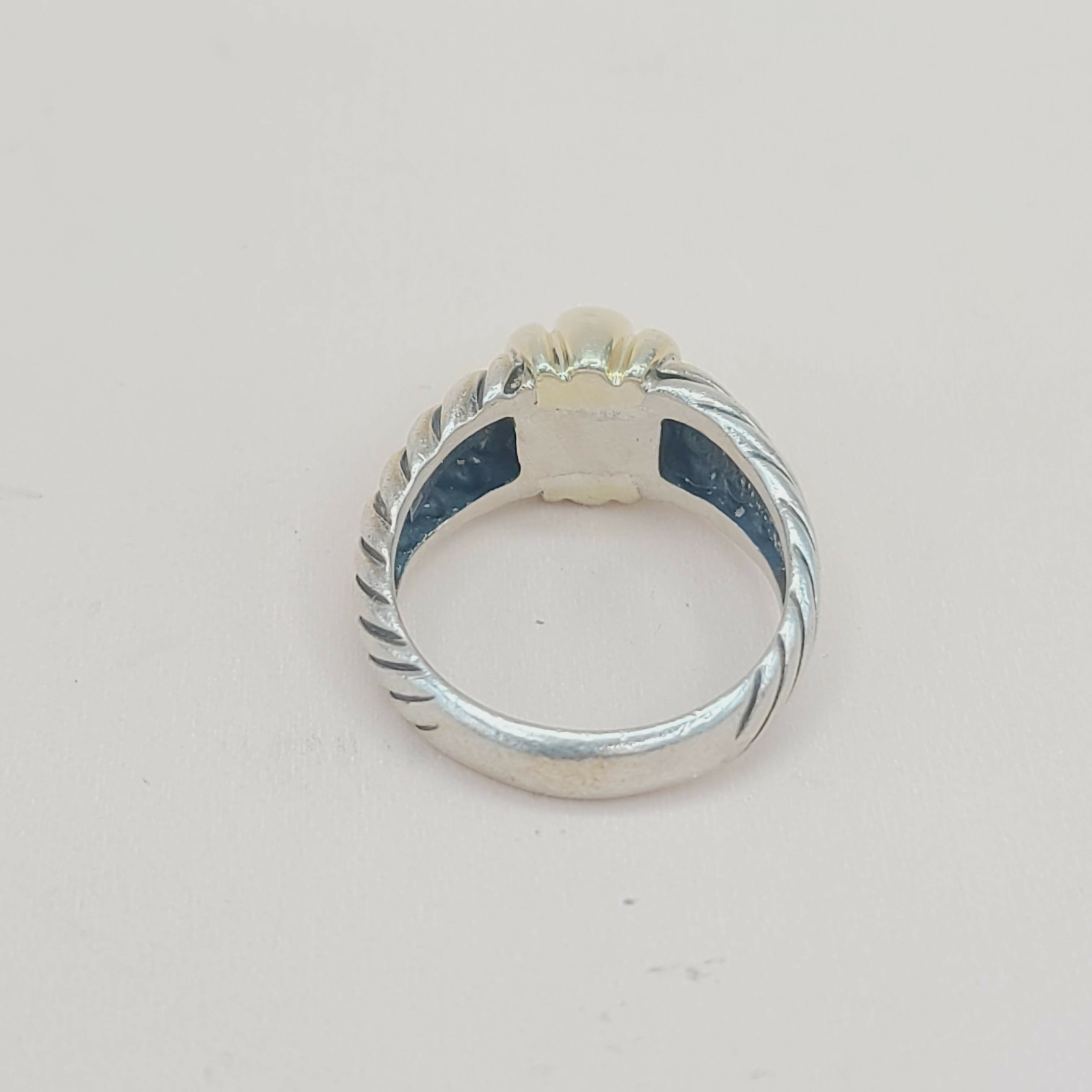 David Yurman Metro Dome Ring With Gold、mySite、hinf8tx79