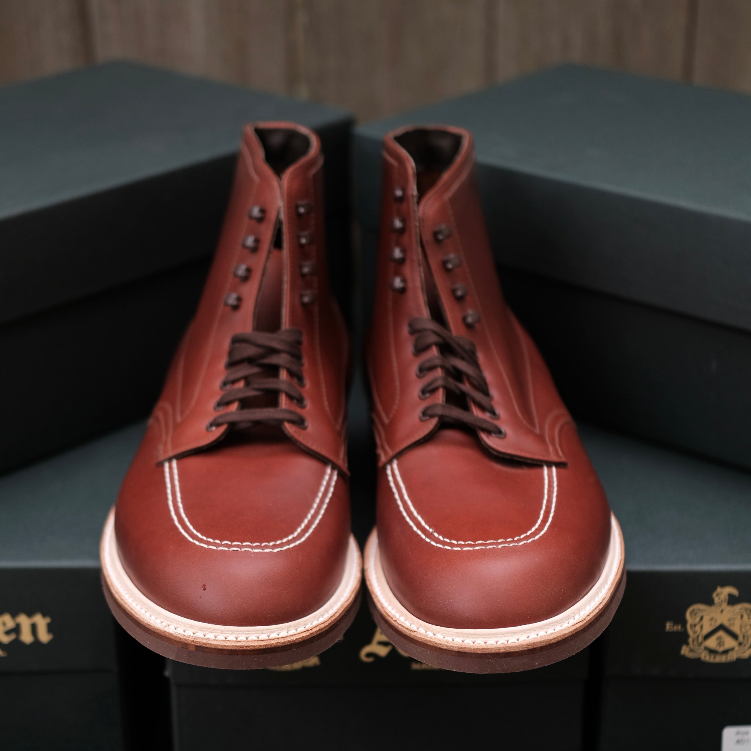  405 - Indy Boot (Original) in Mid Brown Calfskin、mySite、preschool7hills