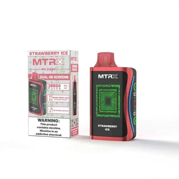 MTRX MX 25000 Rechargeable Disposable Vape 20mL 5 Pack、mySite、zt4zffjzw