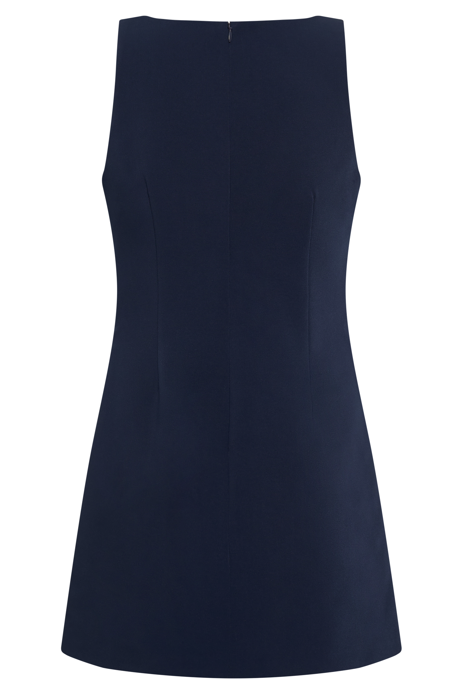 Angela Suiting Mini Dress - Navy、mySite、solidvoid