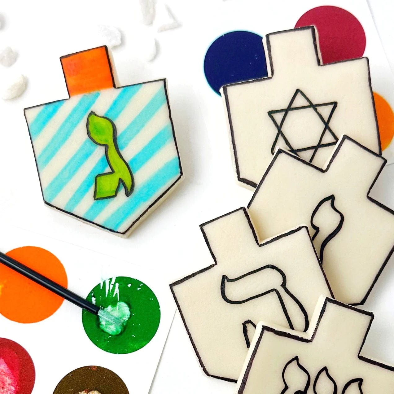 Paint-Your-Own Marzipan Dreidels、mySite、topwebapps