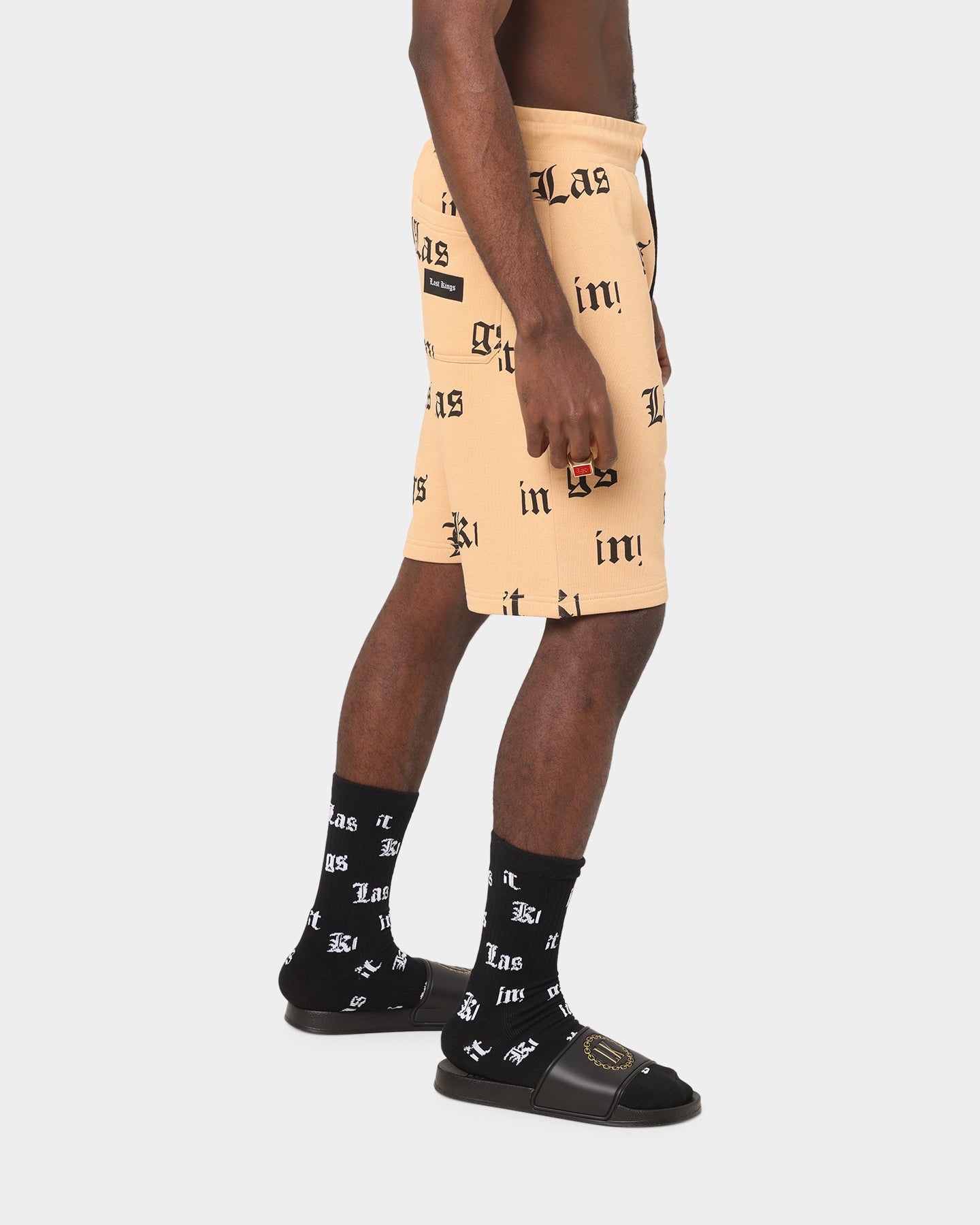 Last Kings Fragment Sweat Shorts Sand、mySite、zt4zffjzw