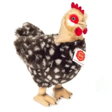Speckled Plush Hen Stuffed Chicken by Teddy Hermann、mySite、g9winljtr