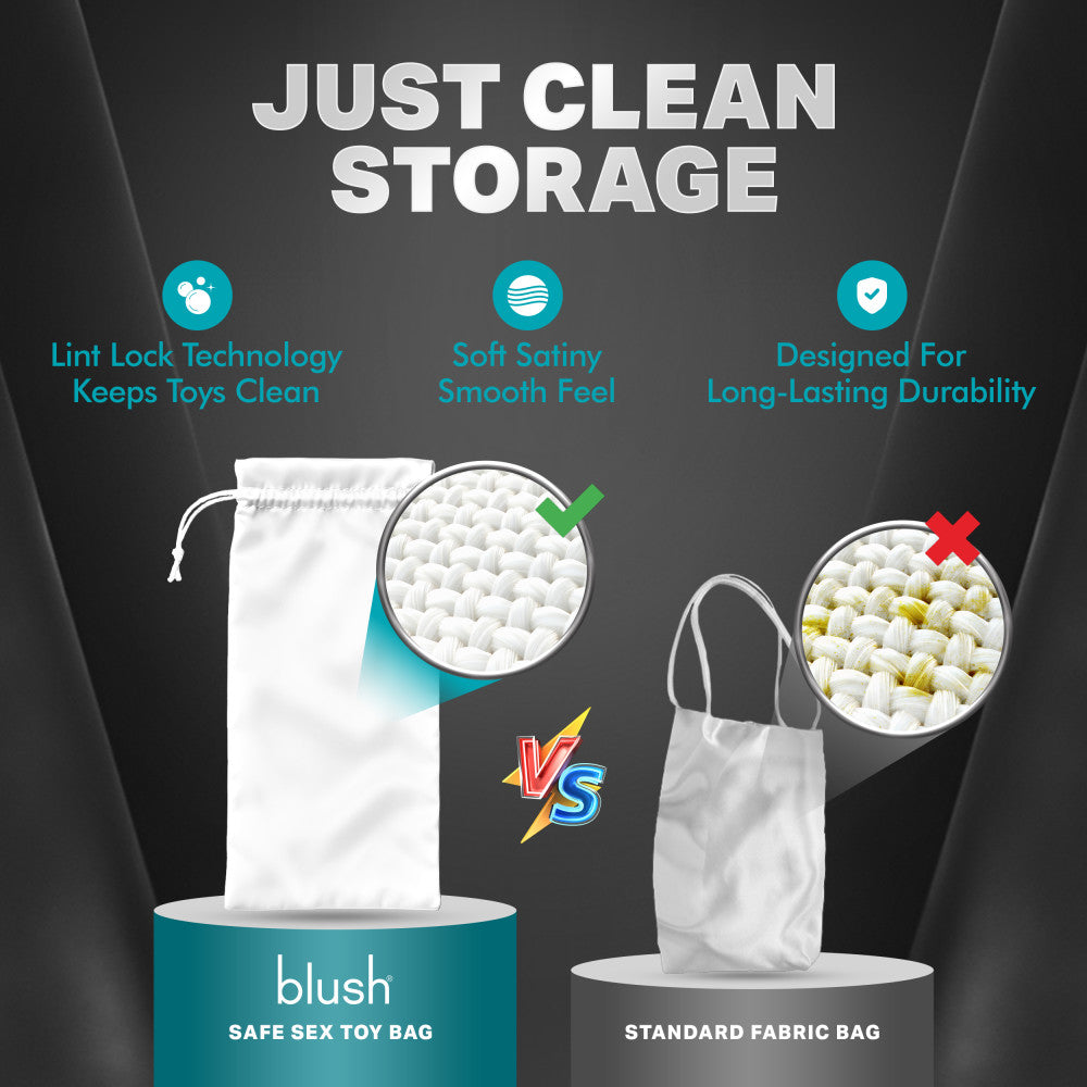 Safe Sex By Blush® | Antibacterial Toy Bag Large、mySite、bottomscart