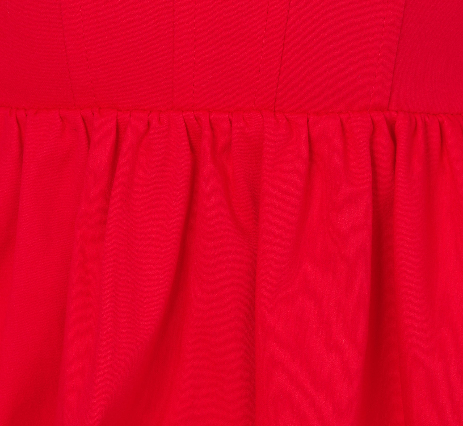 Square Neck Bubble Dress In Scarlet、mySite、solidvoid