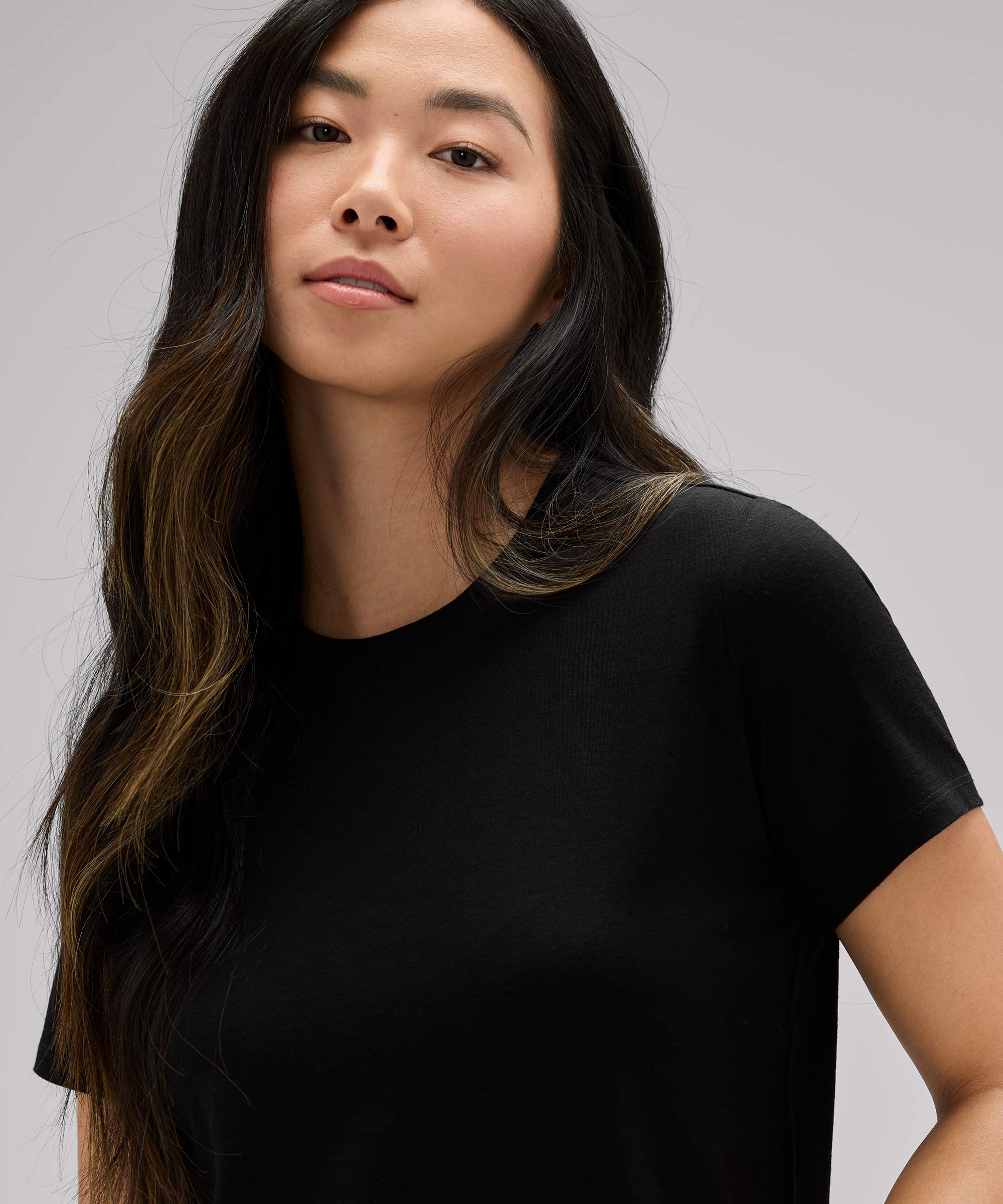 Women's Merino Crew Neck T-Shirt、mySite、noshort