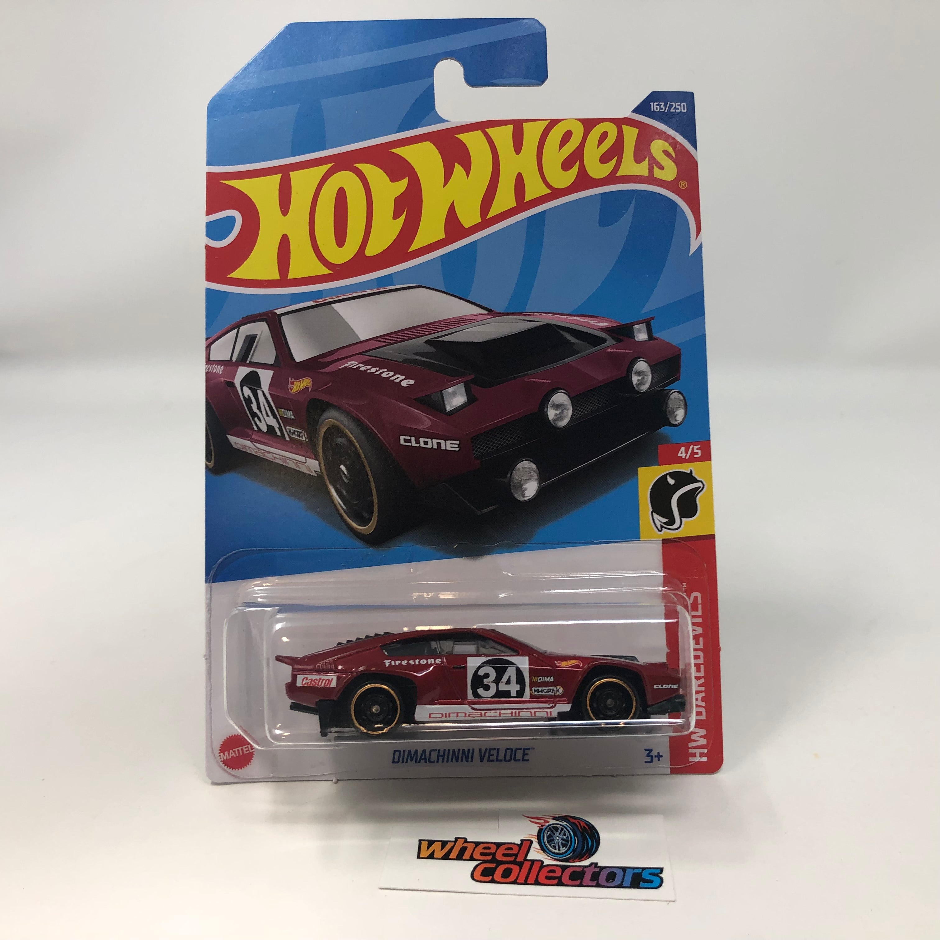 Dimachinni Veloce #163 * Red * 2022 Hot Wheels International Case N、mySite、hgirdovlk