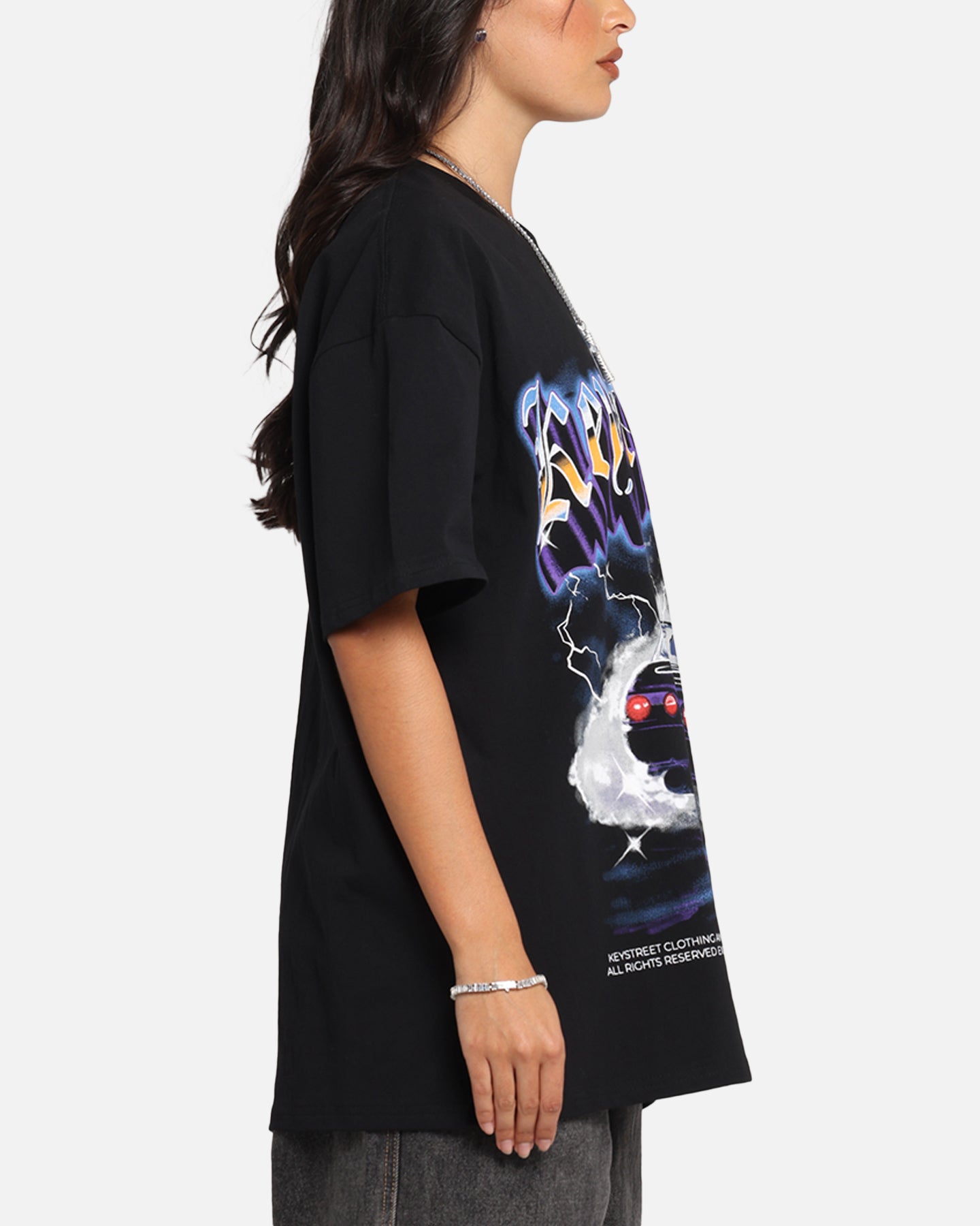 Key Street Burnout T-Shirt Black、mySite、zt4zffjzw