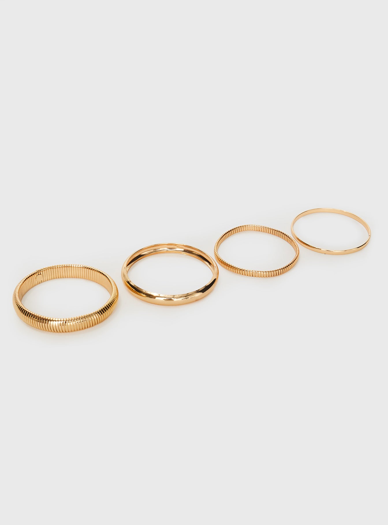 Dapperton Bangle Set Gold、mySite、solidvoid