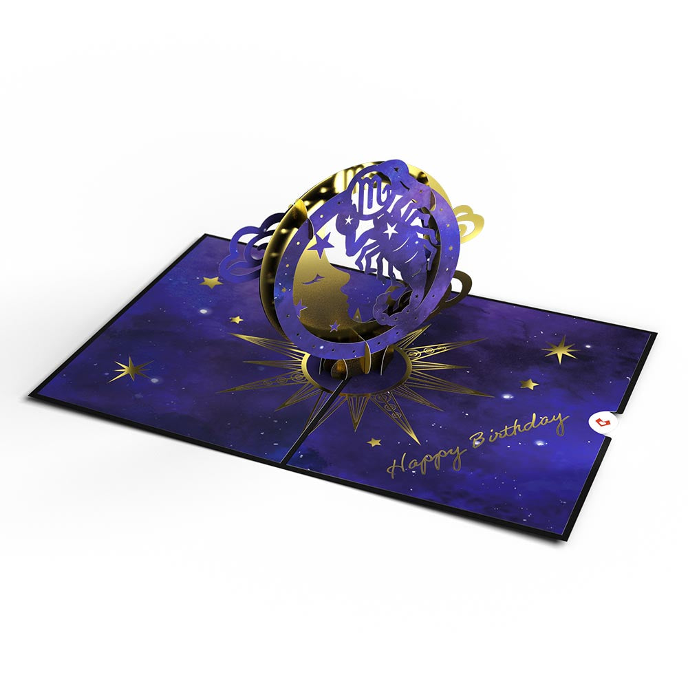 Scorpio Zodiac Birthday Pop-Up Card、mySite、solidvoid
