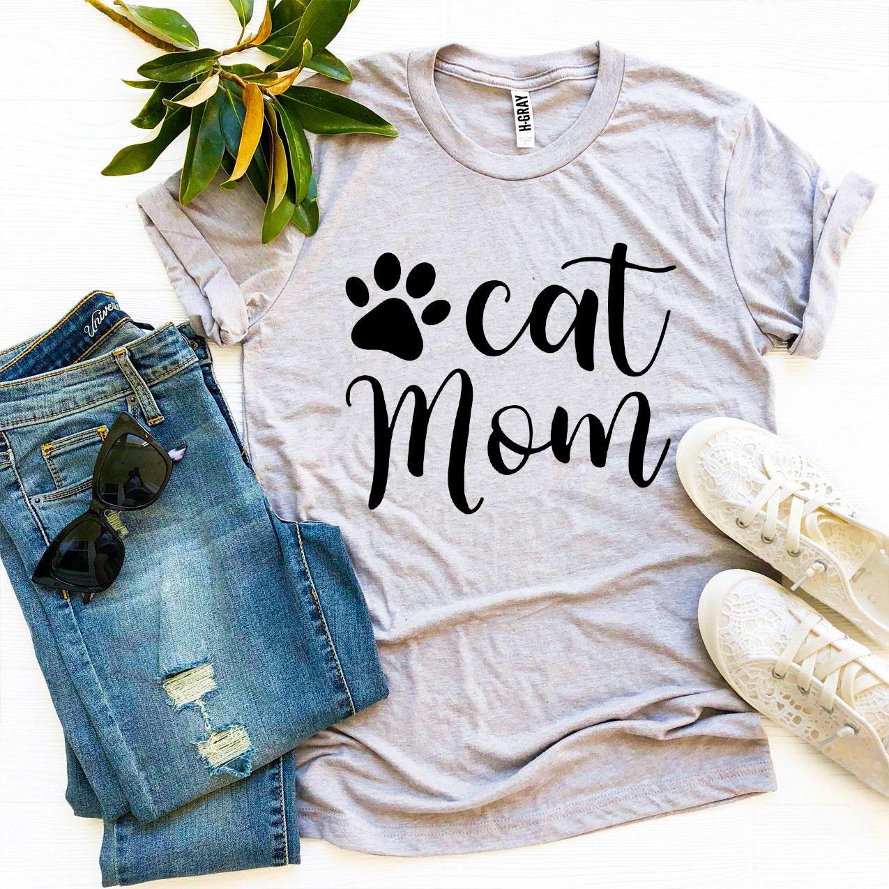 Cat Mom T-shirt、mySite、camillekostekn