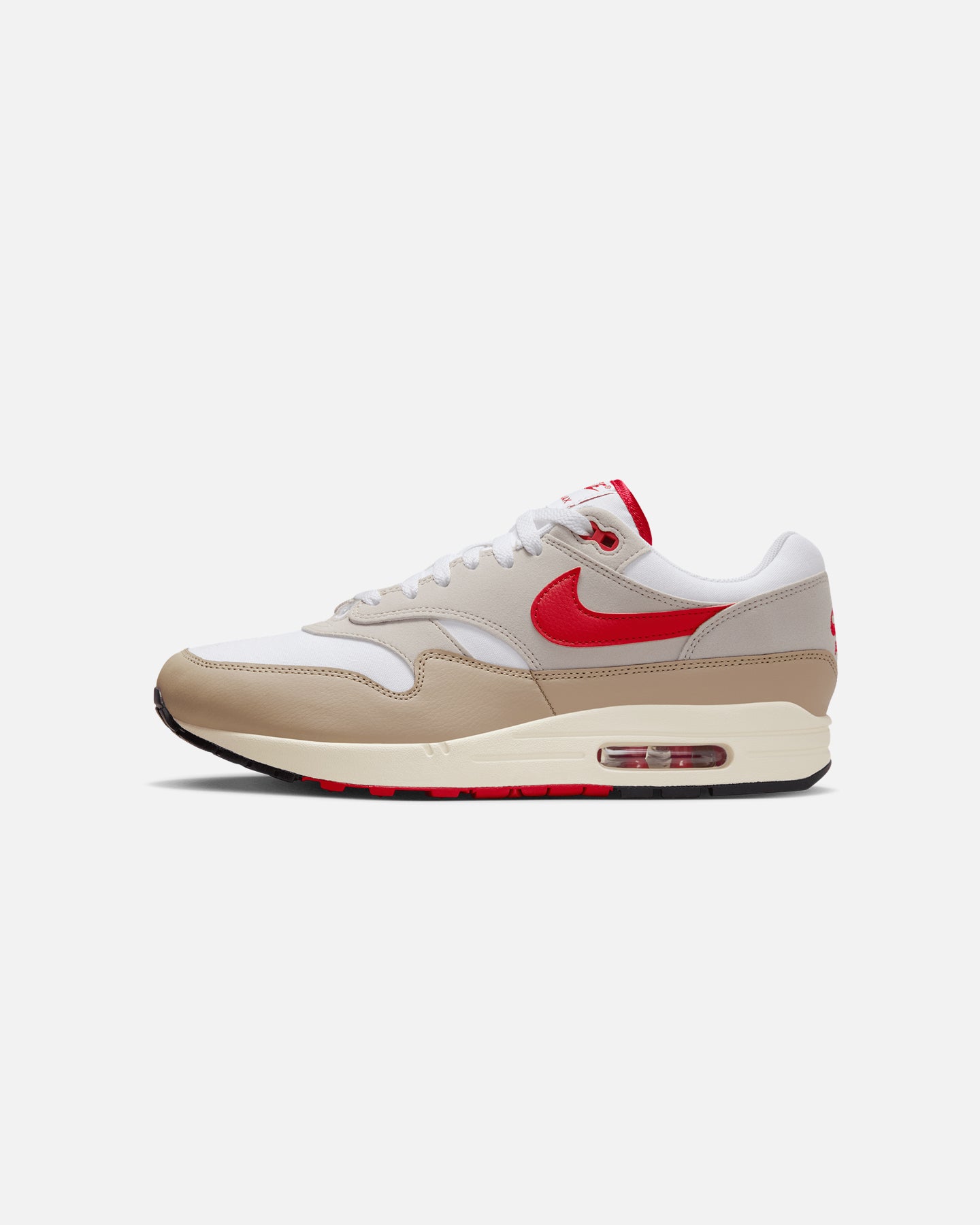Nike Air Max 1 White/University Red、mySite、zt4zffjzw