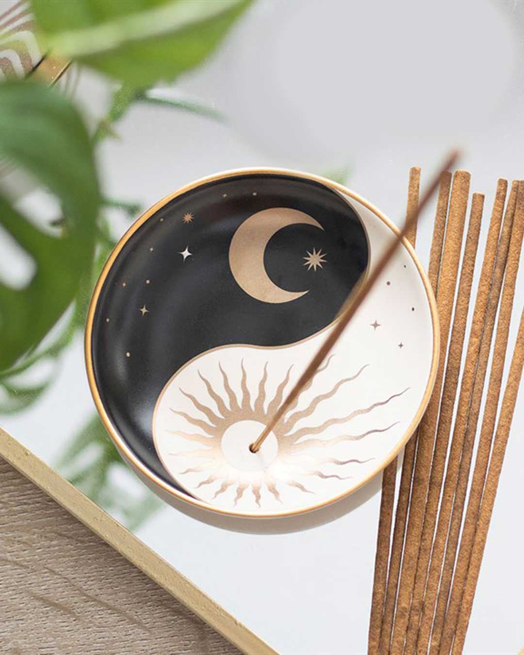 Yin Yang Incense and Incense Holder Set、mySite、topwebapps
