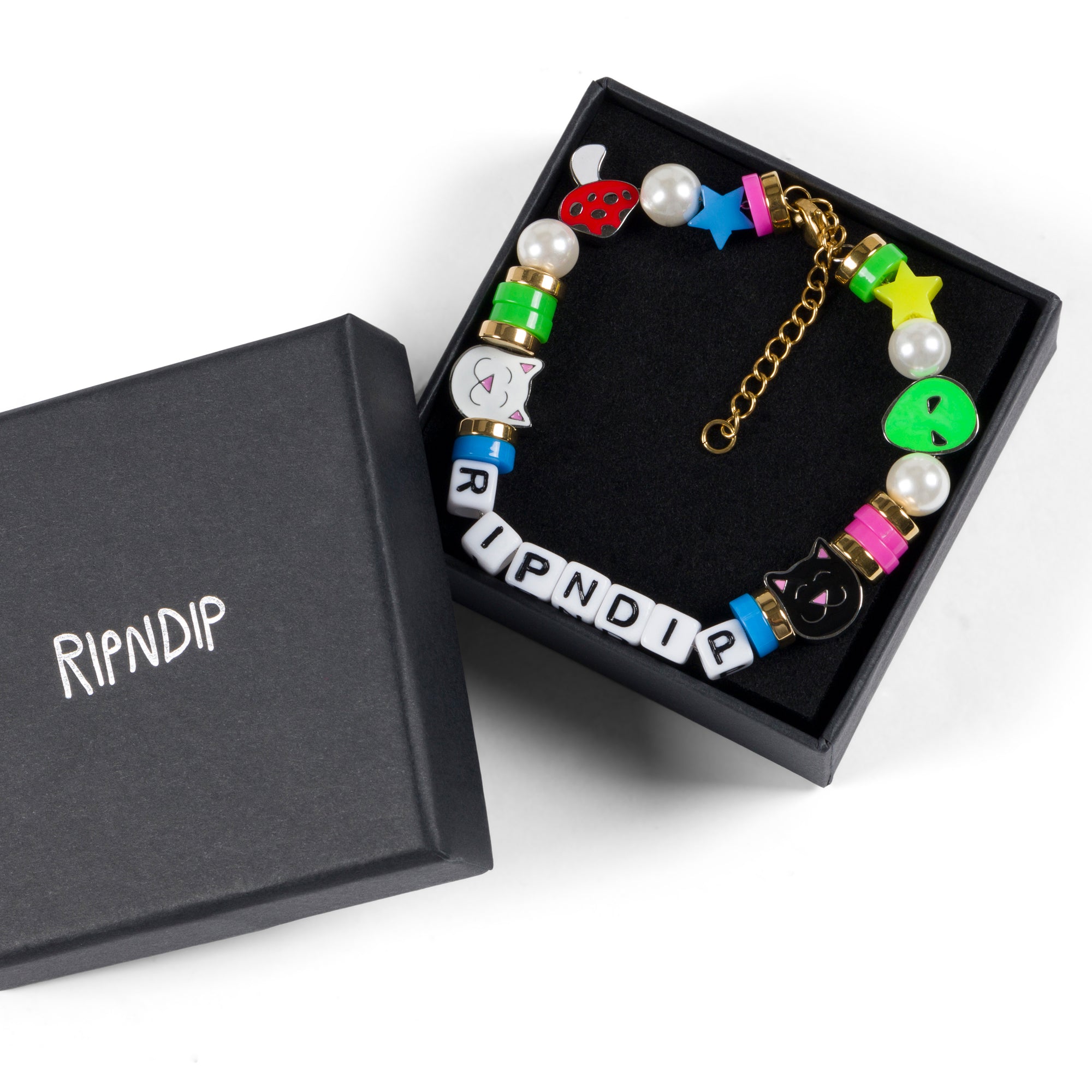  Ripndip Plur Beaded Bracelet (Multi)、mySite、merchandisen