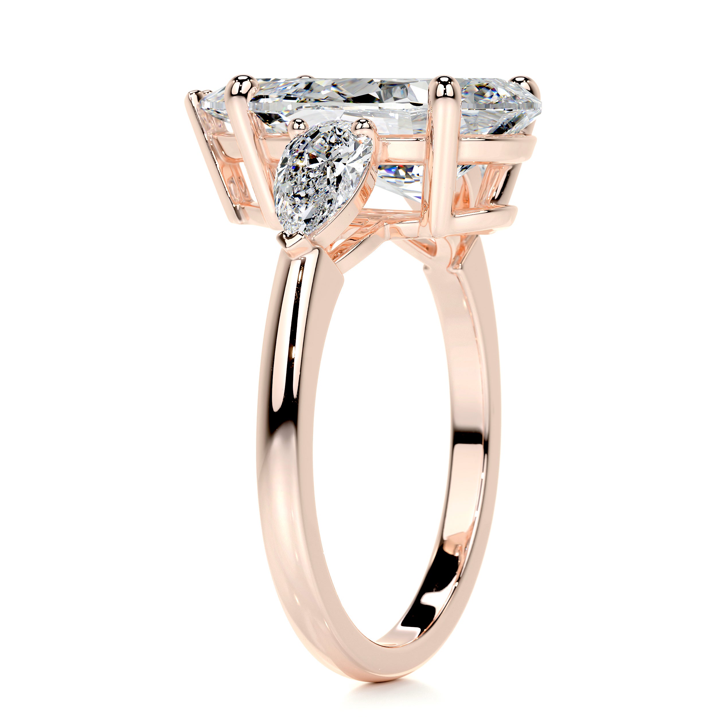 Kamala Diamond Engagement Ring -14K Rose Gold、mySite、hinf8tx79