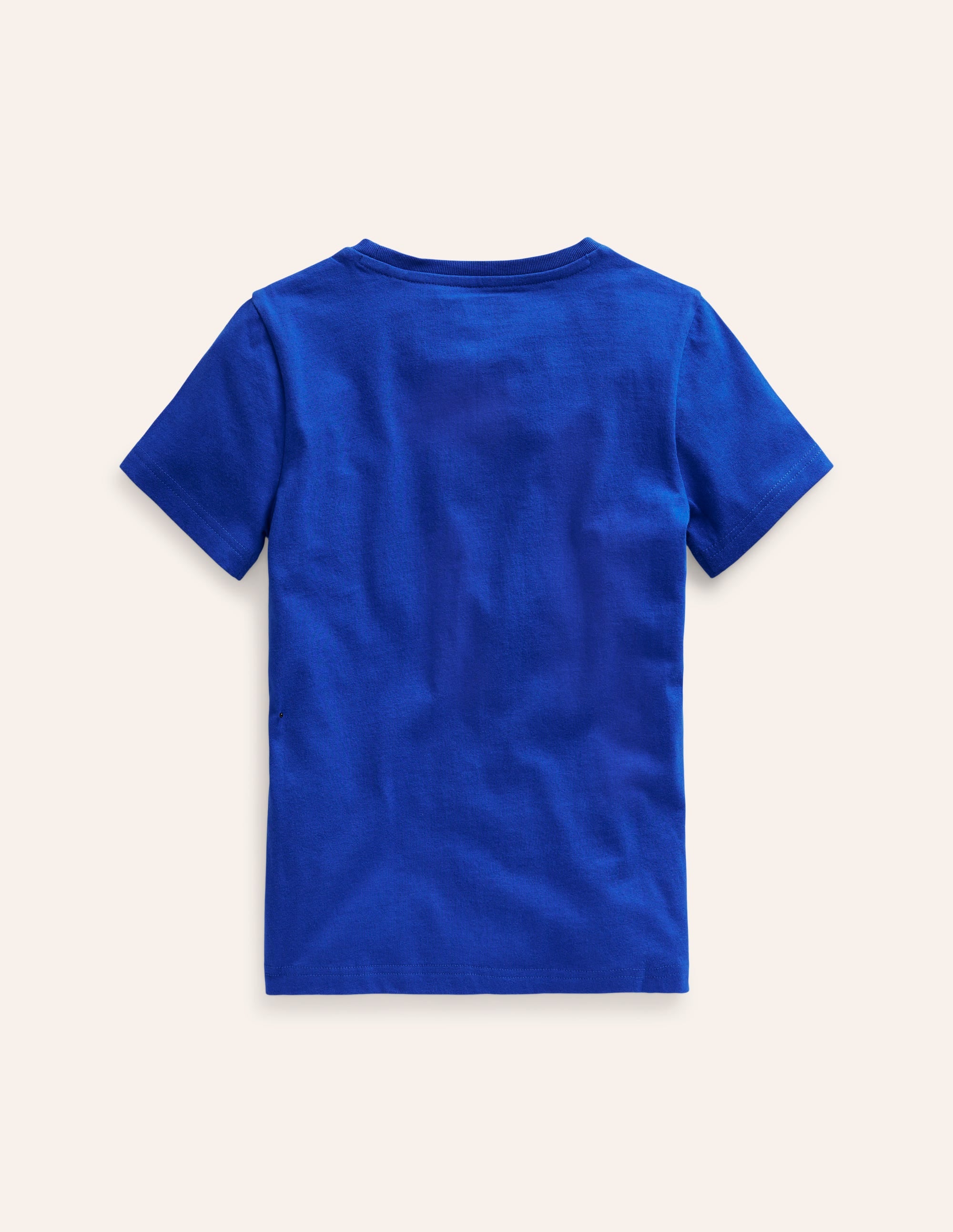  Appliqu茅 Rhino T-shirt-Peacock Plume Blue、mySite、ashleygrahame