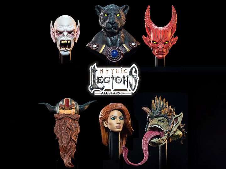 Mythic Legions: All-Stars Heads Pack 1、mySite、hgirdovlk