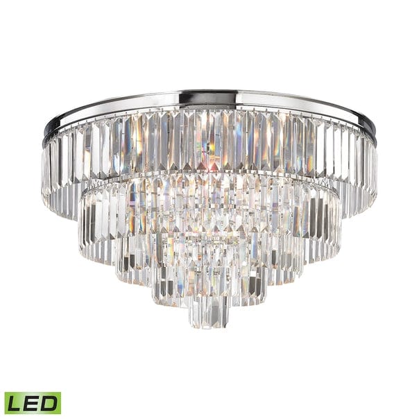 Palacial 6-Lght Chandelier W/Cystl Leds 15216/6-LED、mySite、g9winljtr