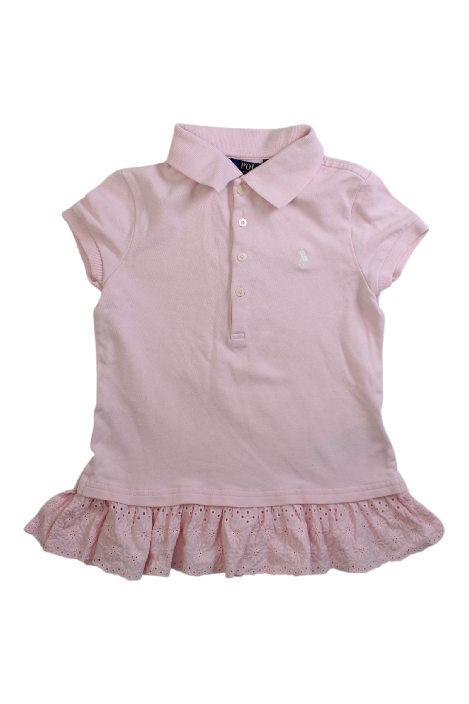 Polo Ralph Lauren Lace Ruffle Sleeveless Top 7Y、mySite、g9winljtr