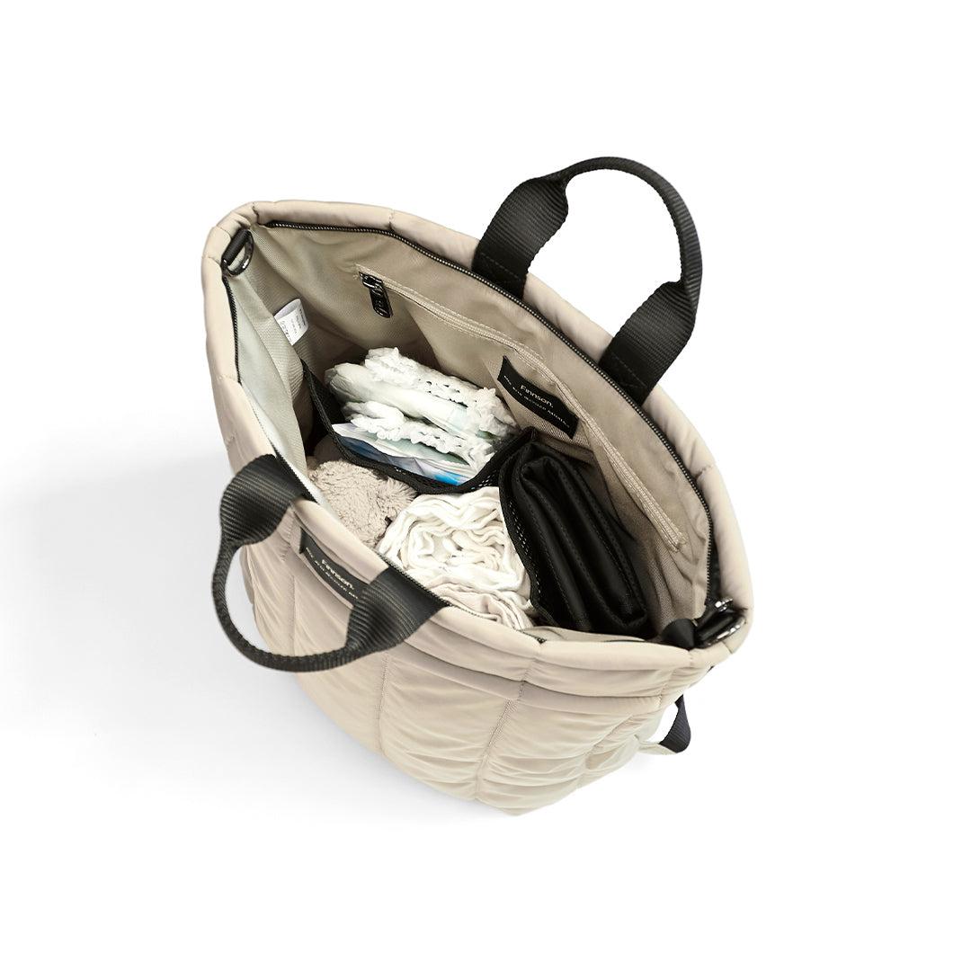  Finnson RAE Eco Changing Backpack with Changing Mat - Taupe、mySite、merchandisen