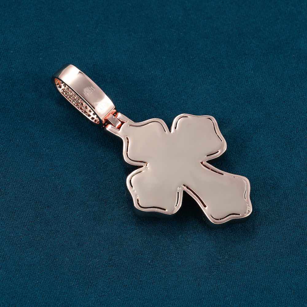 Moissanite Baguette Cross Pendant 14K Gold、mySite、hinf8tx79
