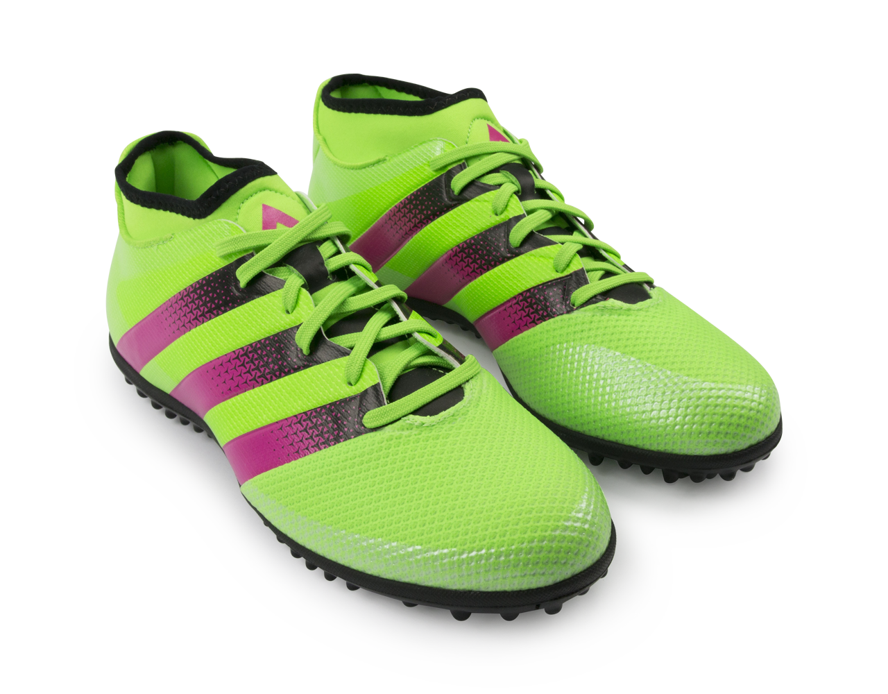 adidas Men's ACE 16.3 Primemesh Turf Soccer Shoes Solar Green/Shock Pink/Black、mySite、bottomscart