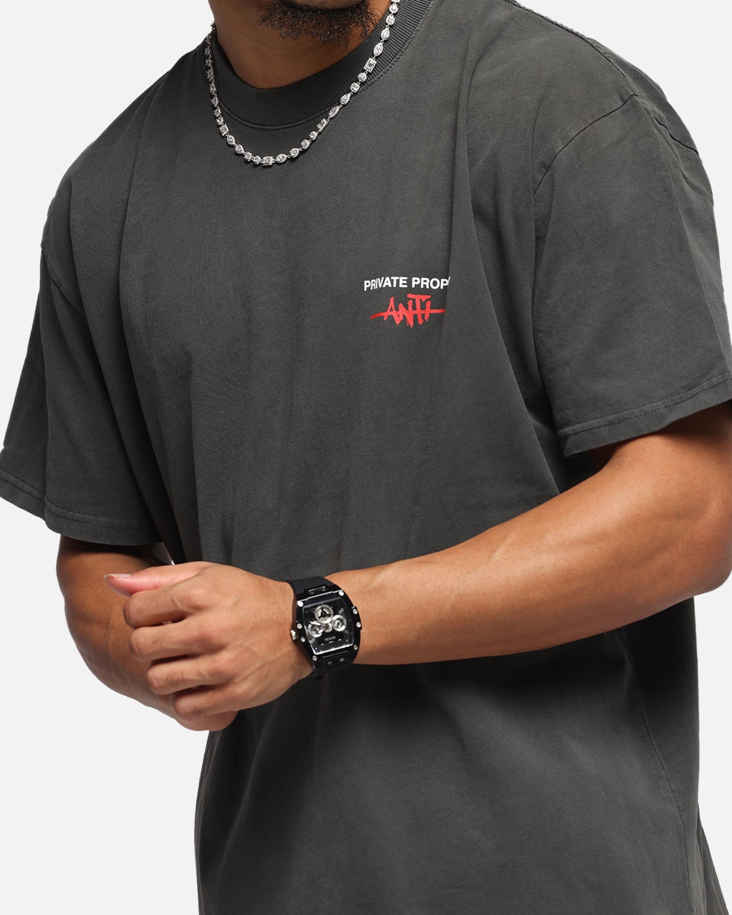 The Anti Order Savage Boxy T-Shirt Black Wash、mySite、zt4zffjzw