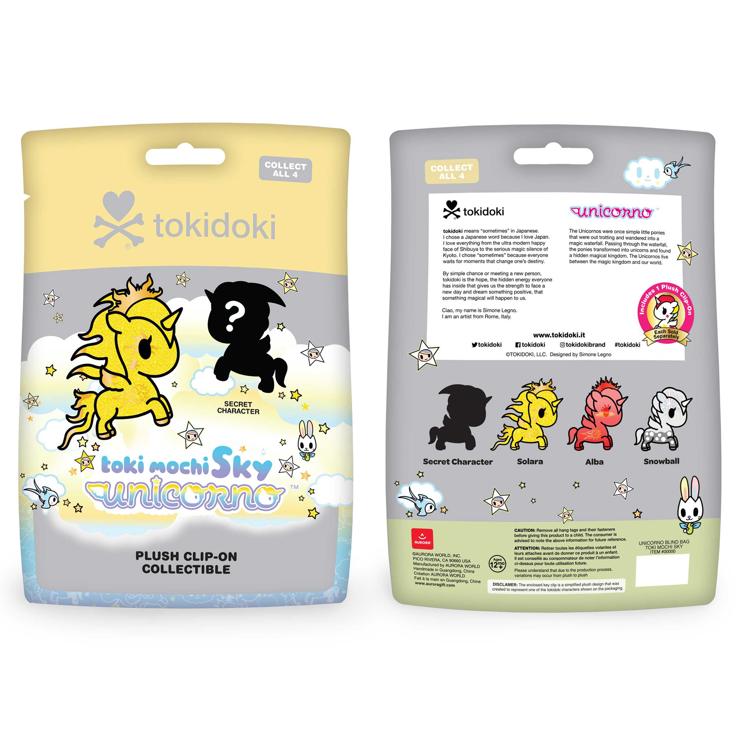 Aurora® - ©tokidoki - 4.5 Toki Mochi Sky Blind Bag、mySite、g9winljtr