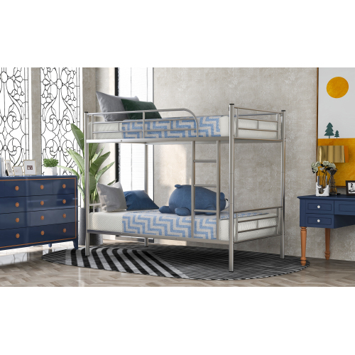 Twin Over Twin Metal Bunk Bed (Black) ( old sku: MF189201BAA )、、casual