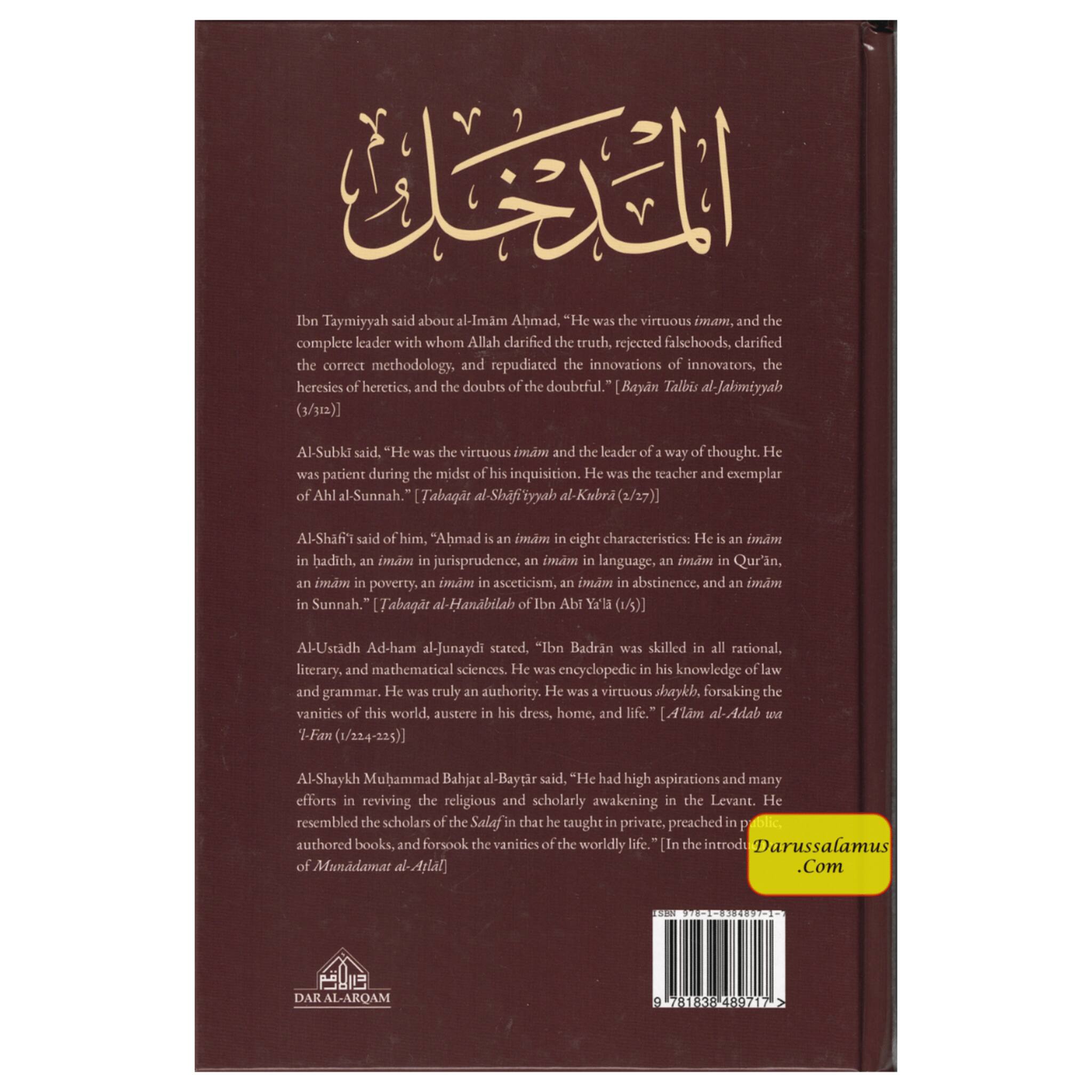 An Introduction to the Hanbali Madhhab (With Arabic Text) By Abd al-Qadir Ibn Badran al-Dimashqi、mySite、topwebapps