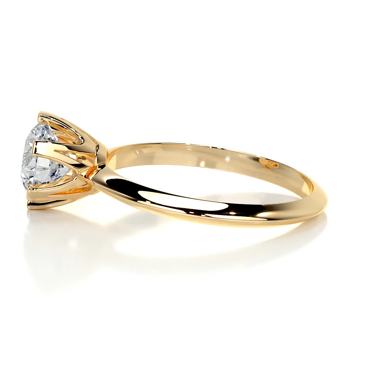 Alexis Lab Grown Diamond Ring -18K Yellow Gold、mySite、hinf8tx79