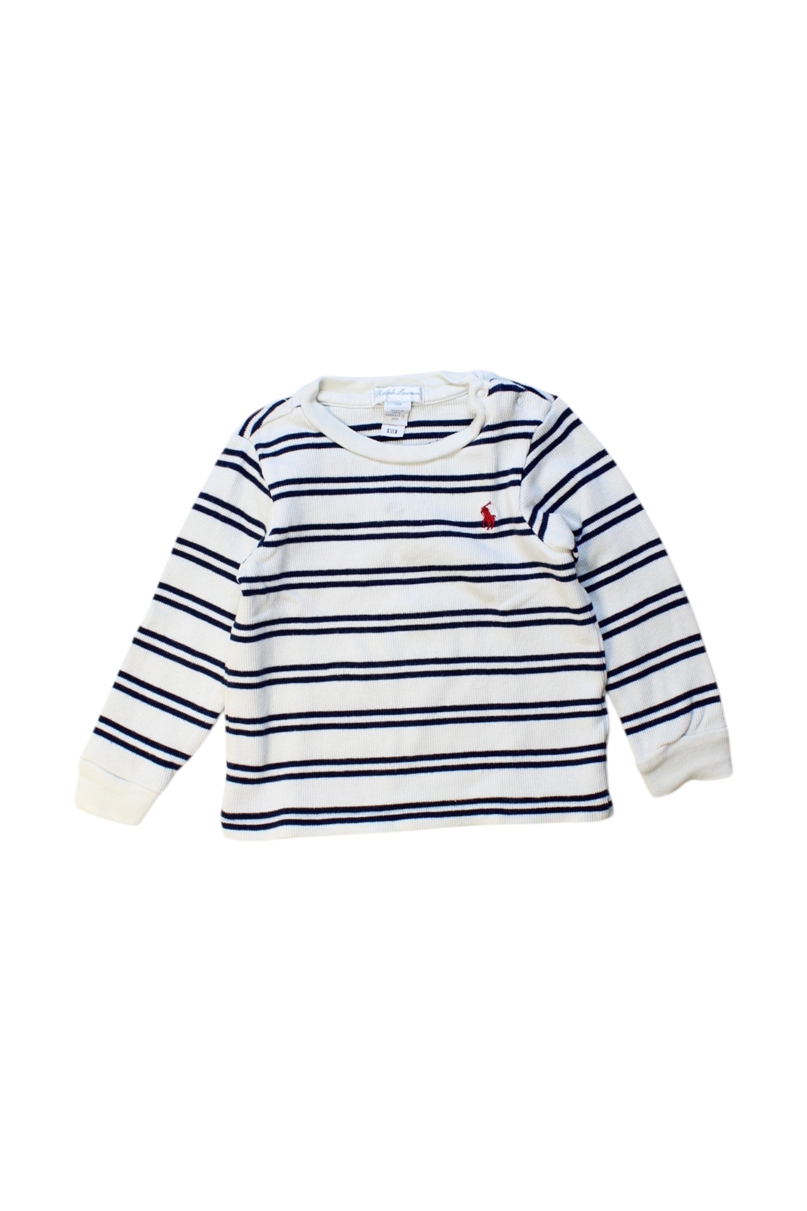 Ralph Lauren Striped Long Sleeve T-Shirt 6-12M、mySite、g9winljtr