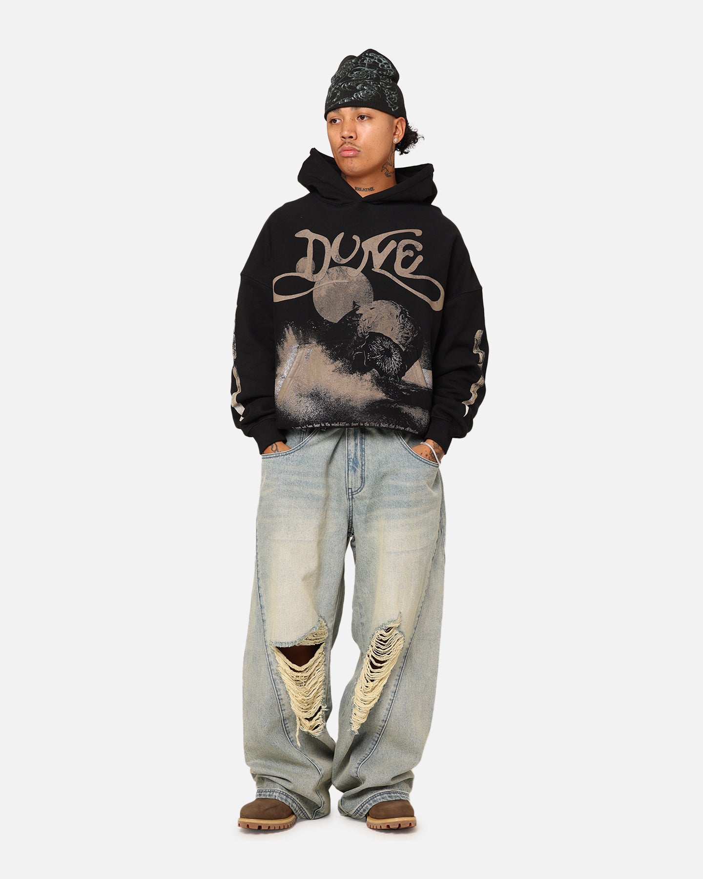 Goat Crew X Dune Heavyweight Hoodie Black、mySite、zt4zffjzw