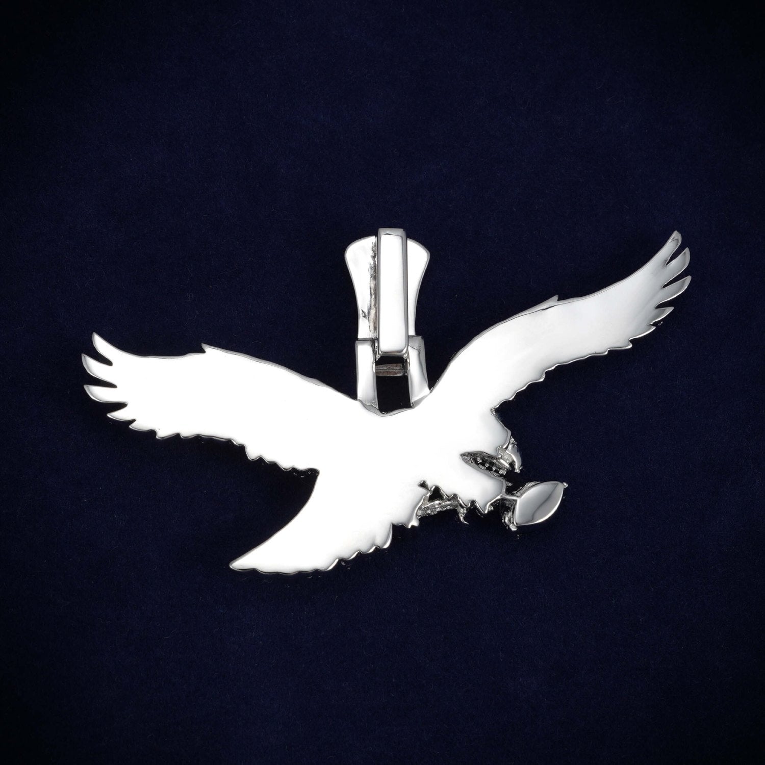 EAGLE Custom Moissanite Pendant 14K Gold、mySite、hinf8tx79