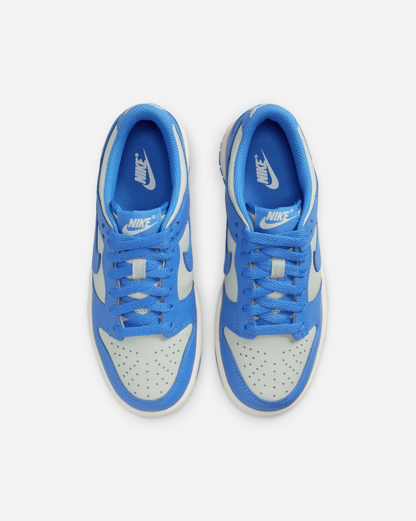 Nike Kids' Dunk Low (GS) Light Silver/Lt Photo Blue-Sail、mySite、zt4zffjzw