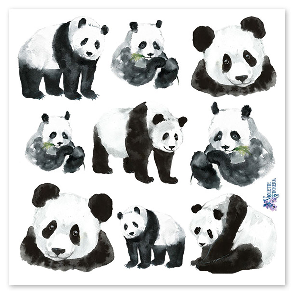  Pandas Stickers、mySite、ghnorth