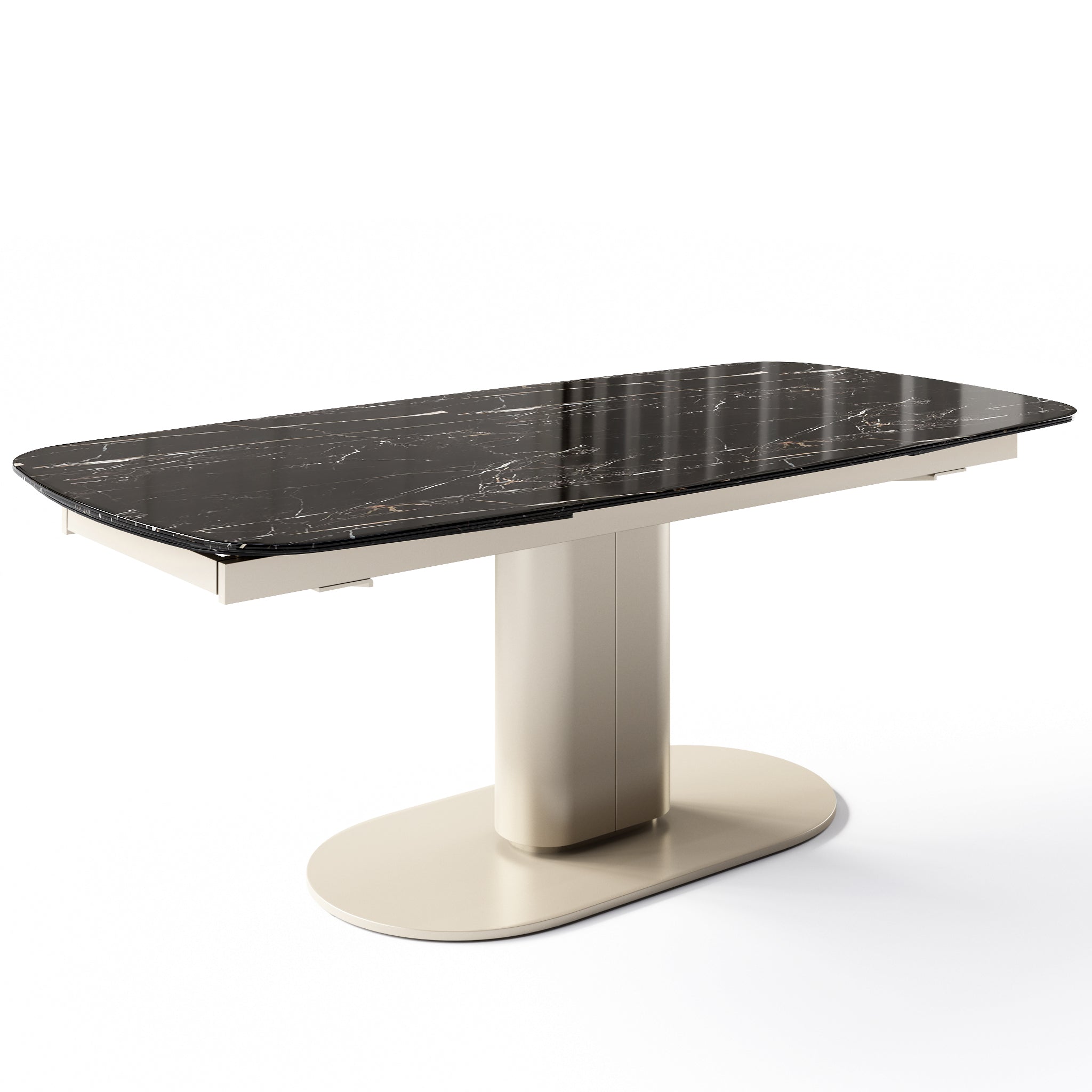  Cameo Extendable Dining Table with Various Finishes、mySite、sugarbowlscore