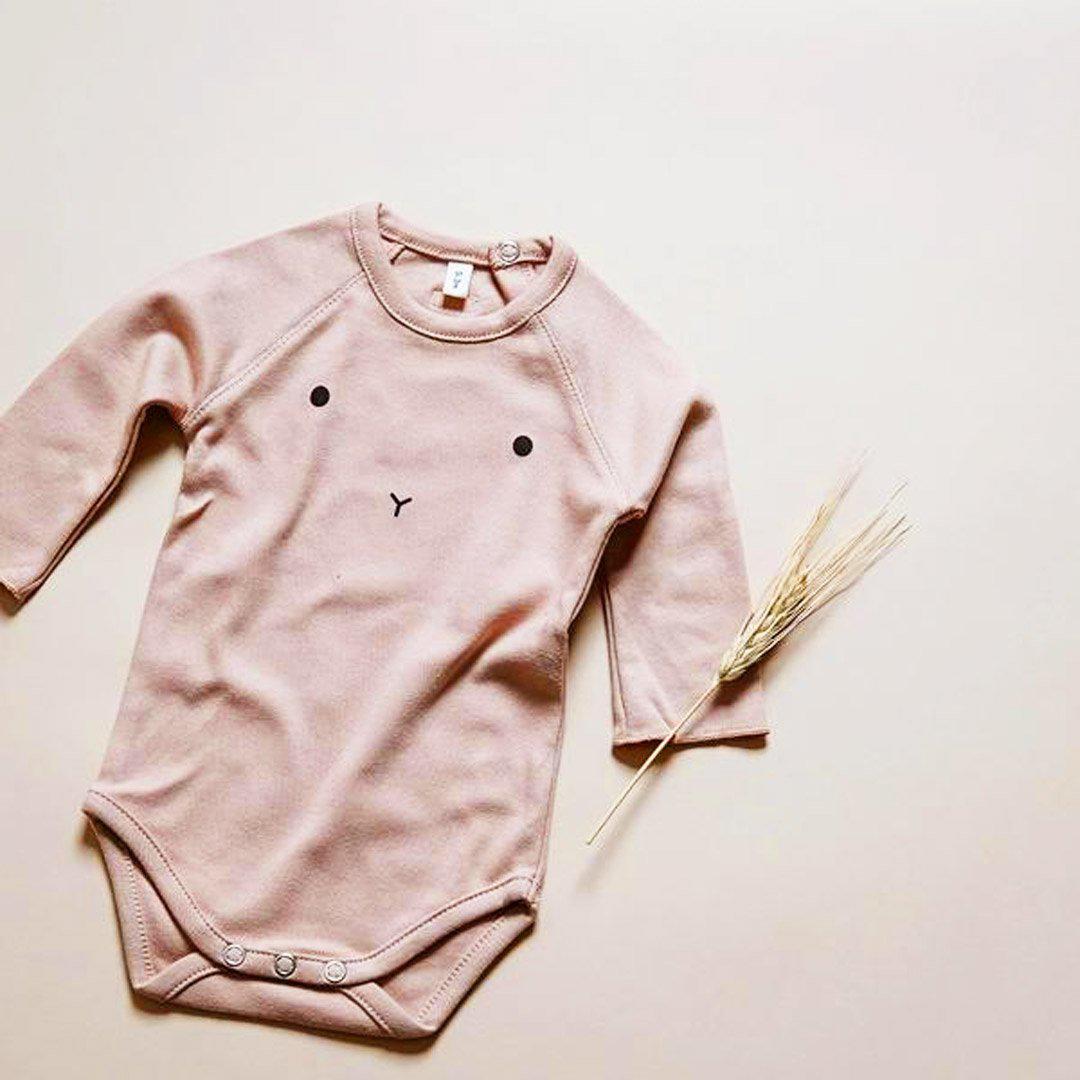  Organic Zoo Bunny Bodysuit - Clay、mySite、merchandisen