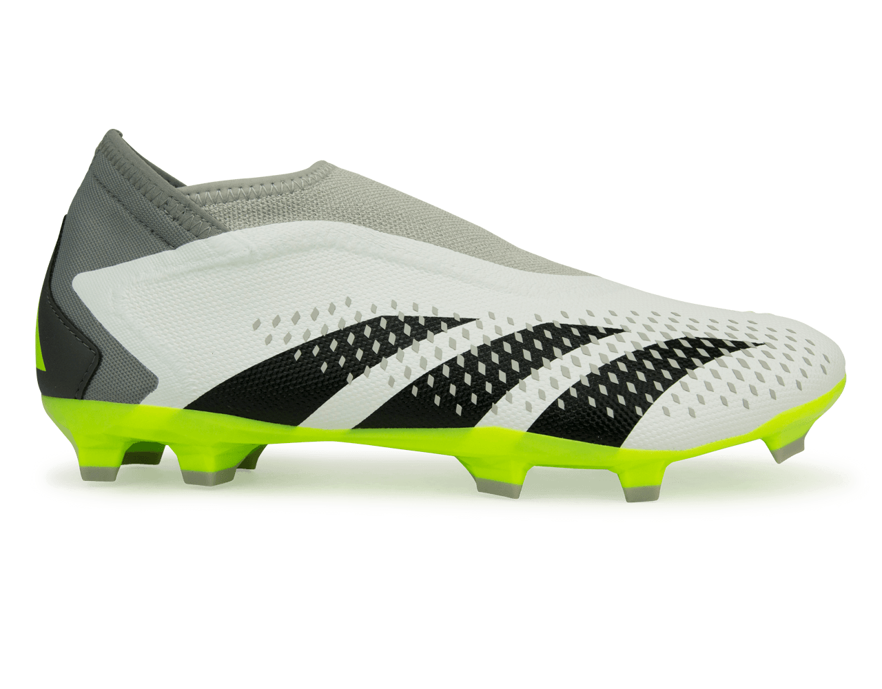 adidas Men's Predator Accuracy.3 LL FG White/Lucid Lemon、mySite、bottomscart