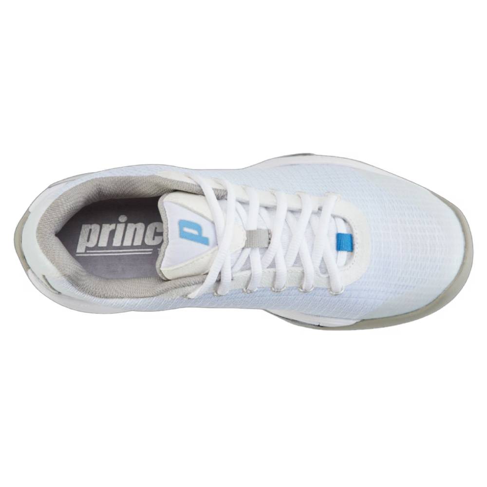 Prince T22.5 Women's Tennis Shoe (White/Blue)
