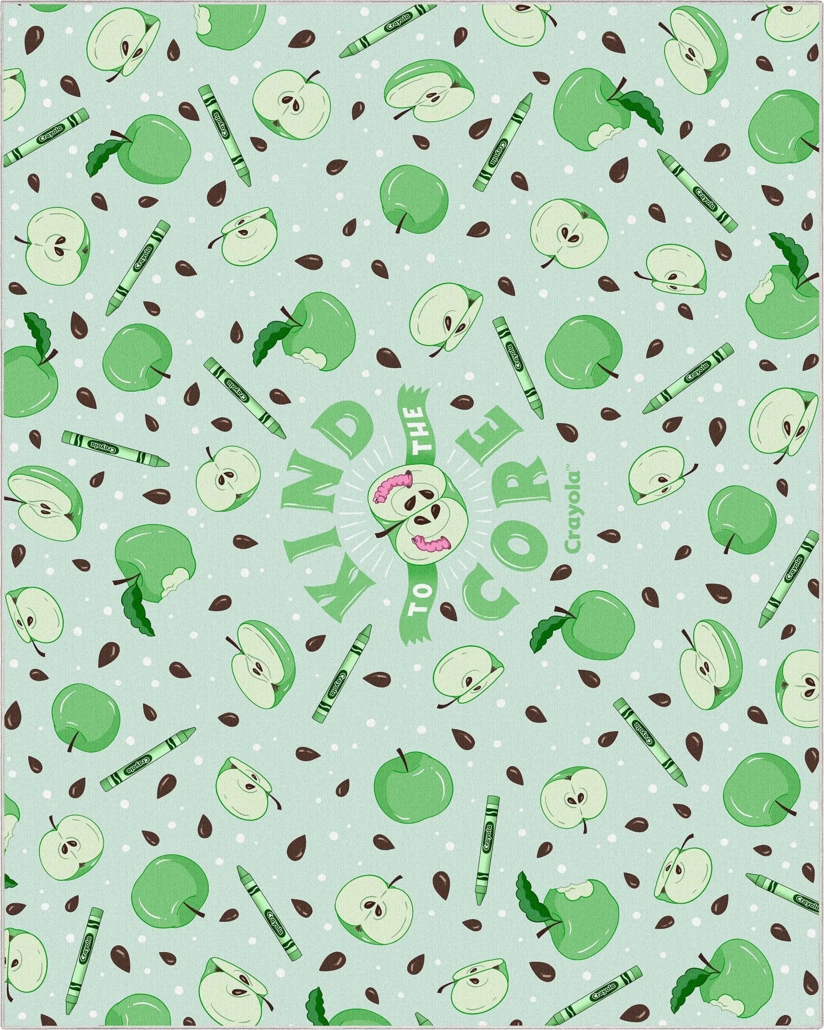 Crayola Kind to the Core Green Area Rug By Well Woven、mySite、gigharbornorthrealestate