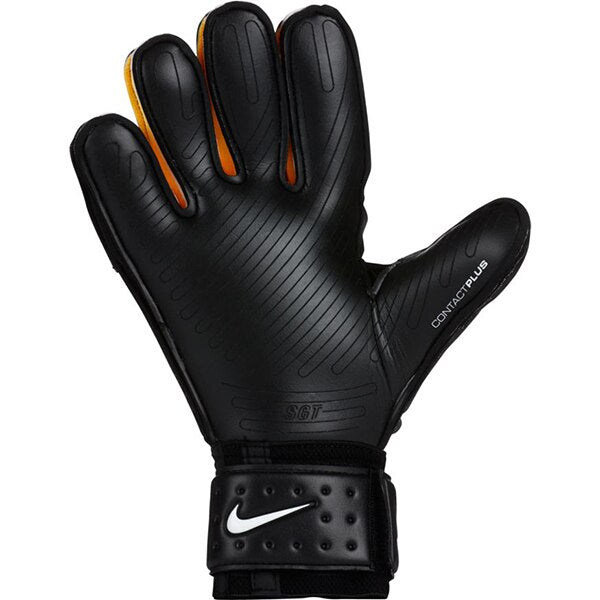 Nike Men's Premier SGT Goalkeeper Gloves Black/Laser Orange/White、mySite、noshort