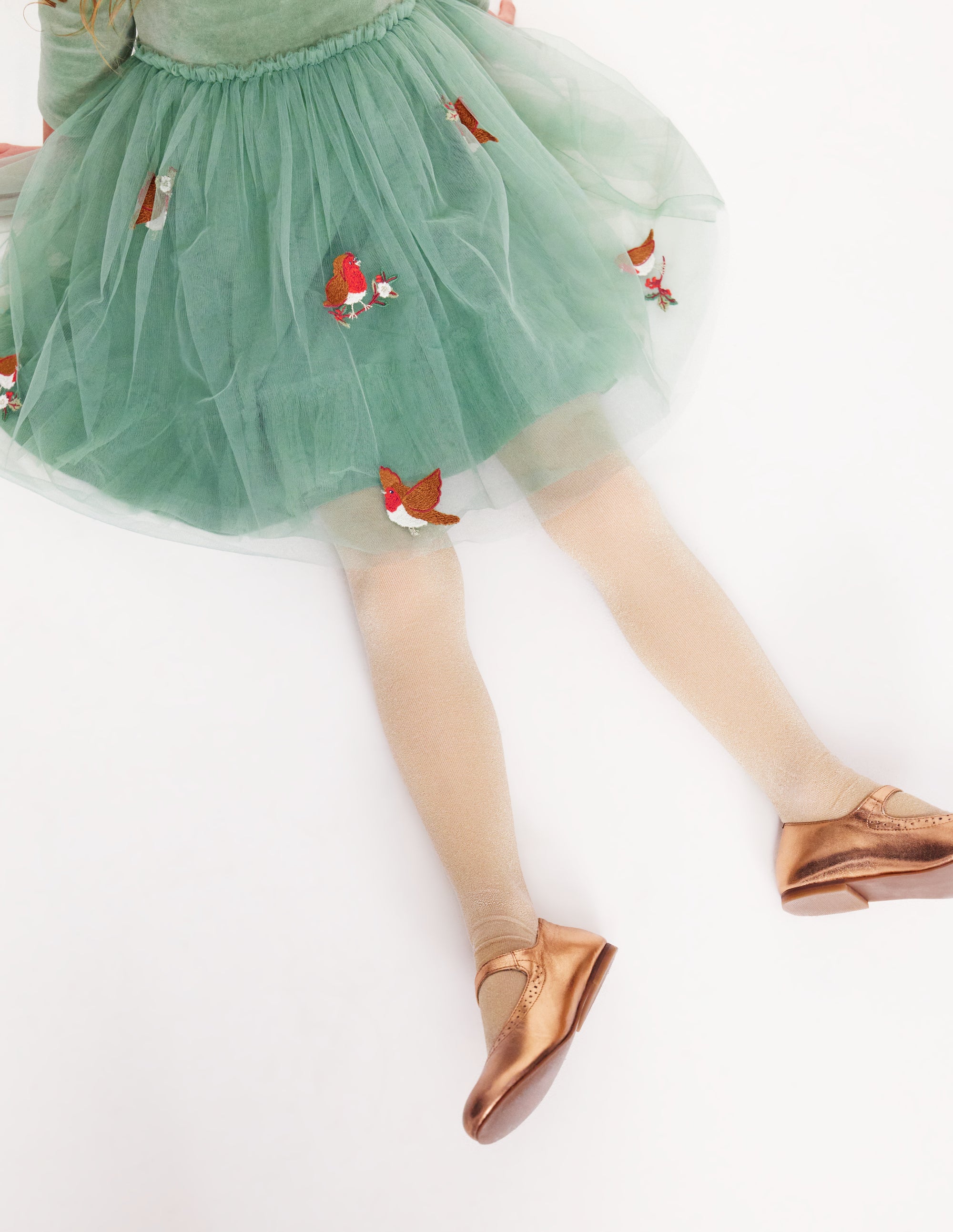  Velvet Tulle Appliqué Dress-Eucalyptus Robins、mySite、ashleygrahame
