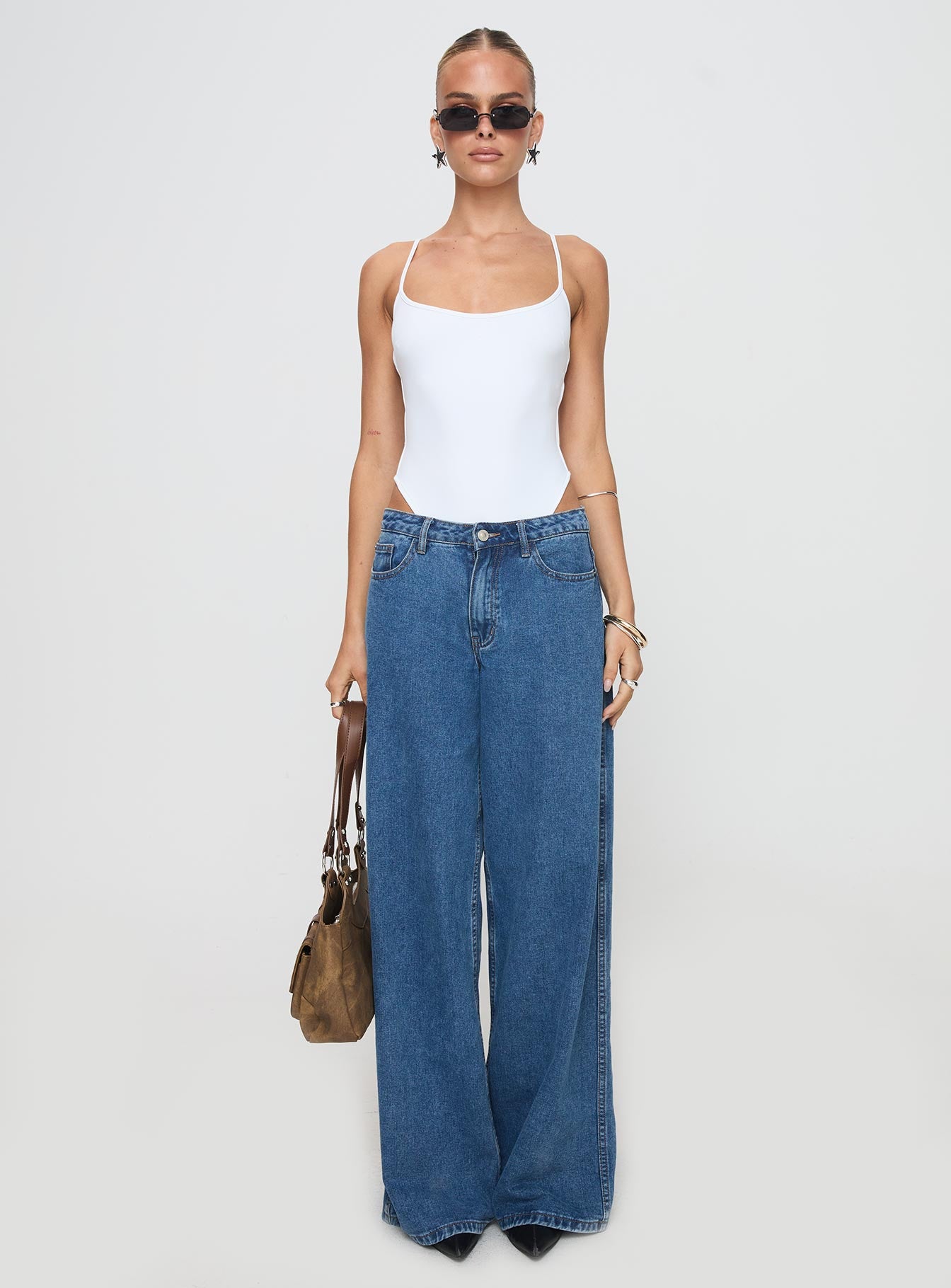 All Tied Up Bodysuit White Tall、mySite、solidvoid