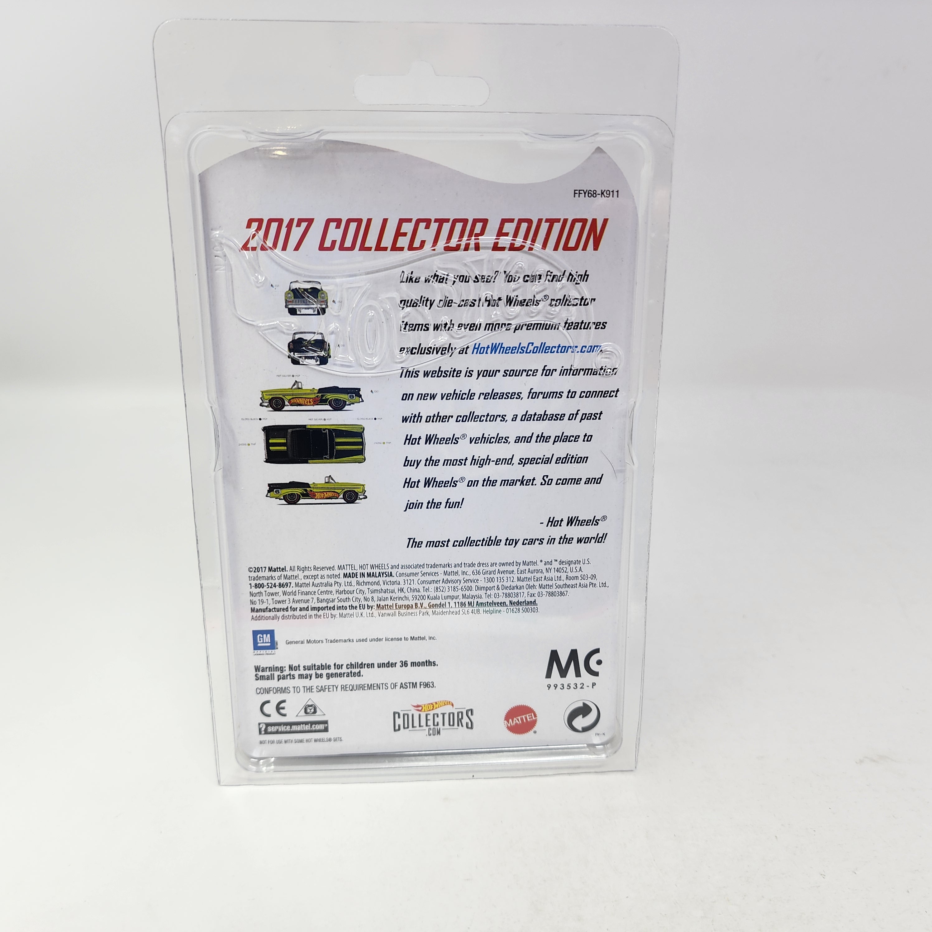 '56 Chevy Convertible * Hot Wheels 2017 Collector Edition、mySite、hgirdovlk