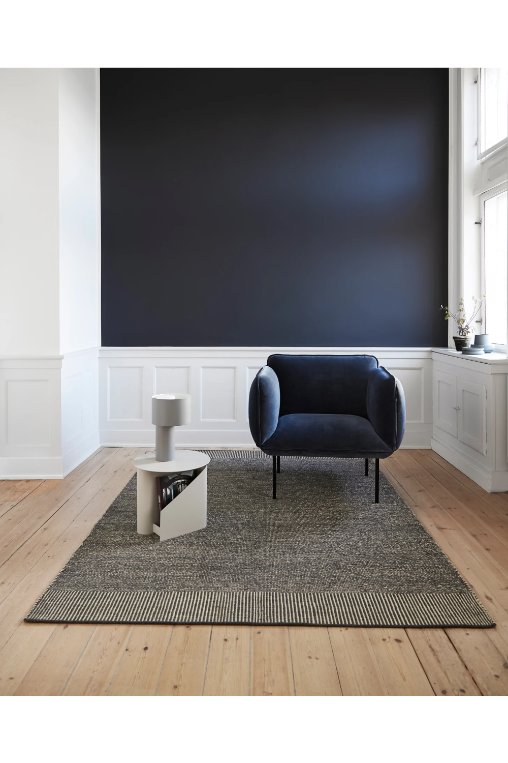 Gray Woven Area Rug | WOUD Rombo、mySite、neckold