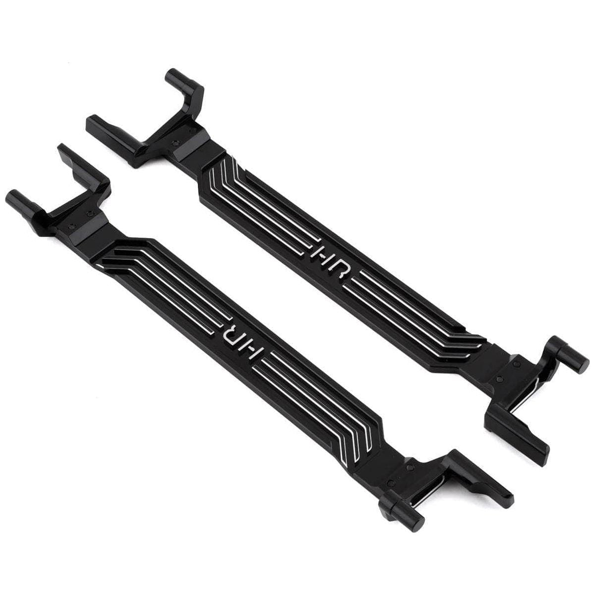  HRAXMX12601, Hot Racing Traxxas X-Maxx Aluminum Battery Hold-Down w/Heat Sink (Black)、mySite、merchandisen