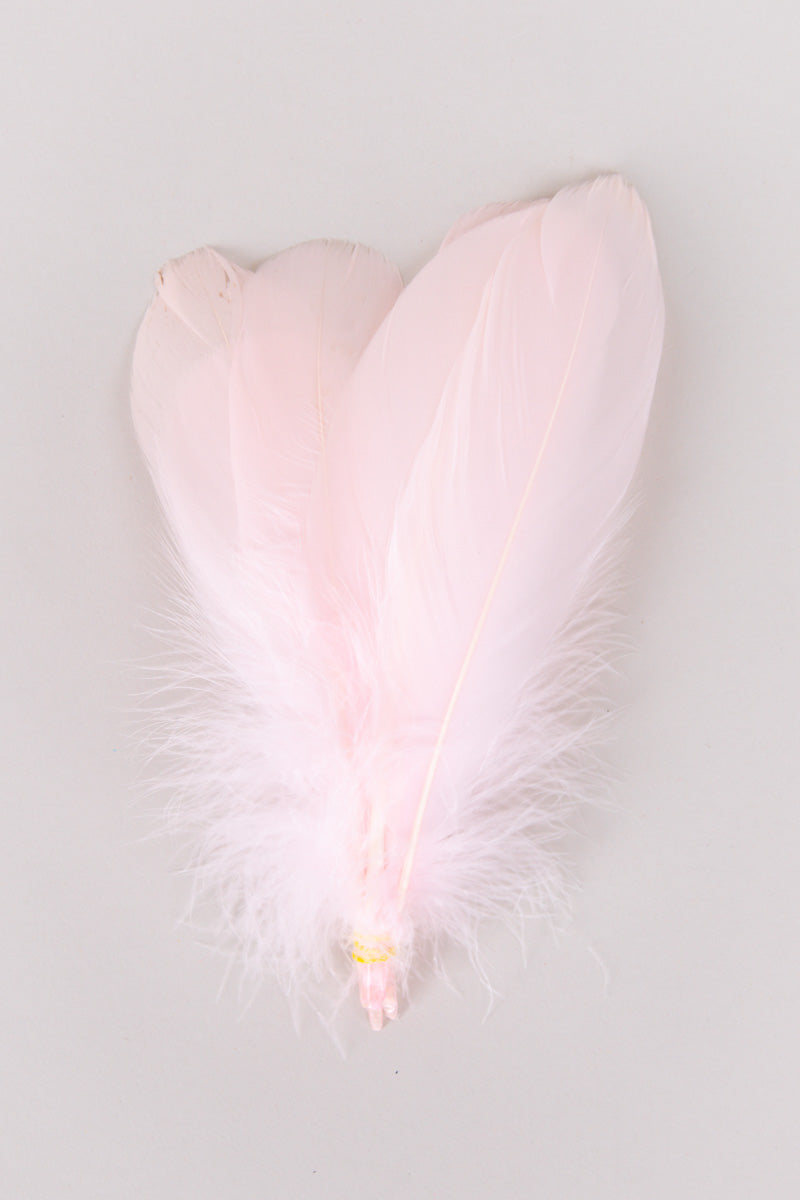 Goose Feathers Bundle of 6 - Yellow Rubber Band - FINAL SALE、mySite、hinf8tx79