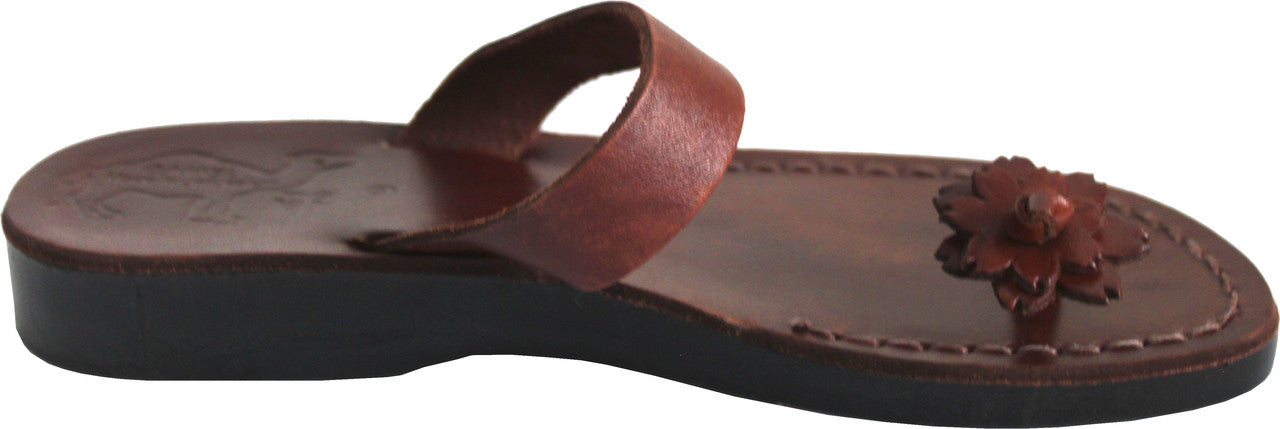  Holy Land Market Men/Women Biblical Jesus Leather Sandals/Slides From Jerusalem (The Shepherd Style III)、mySite、elrpsem3k