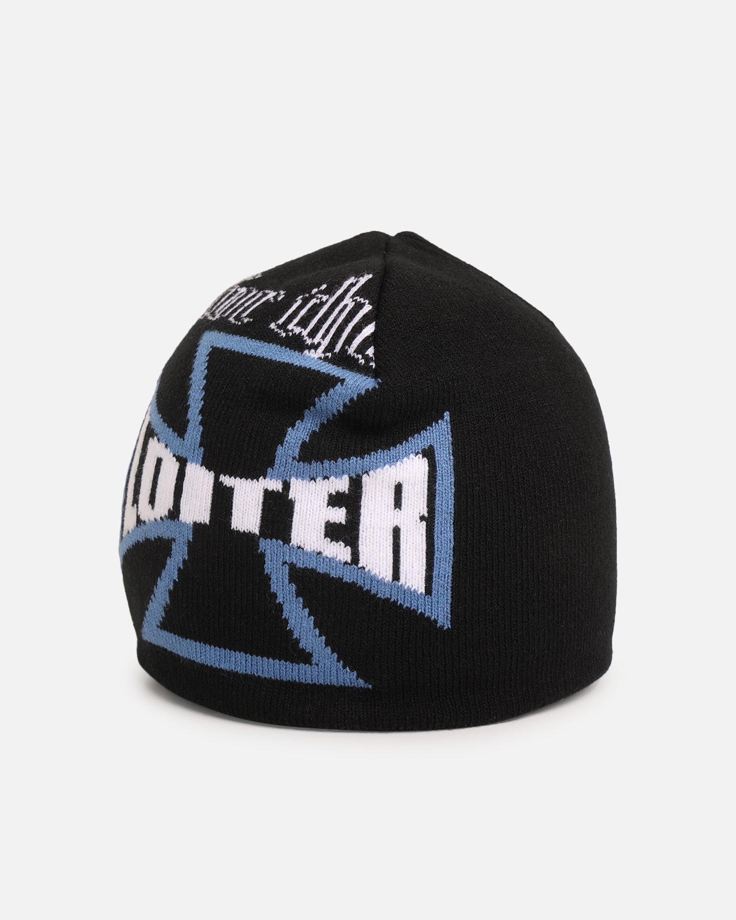 Loiter Motor Knit Skully Black/Blue、mySite、zt4zffjzw